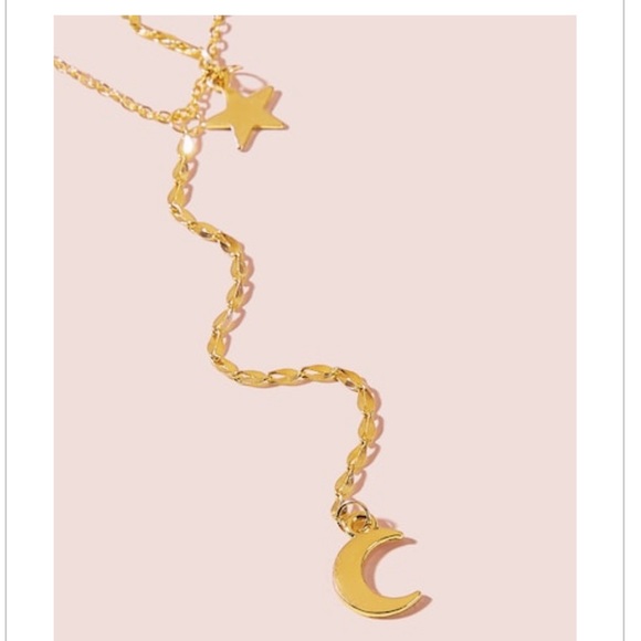 JUST IN‼️Star Moon Charm Layered - Necklace - Picture 3 of 3